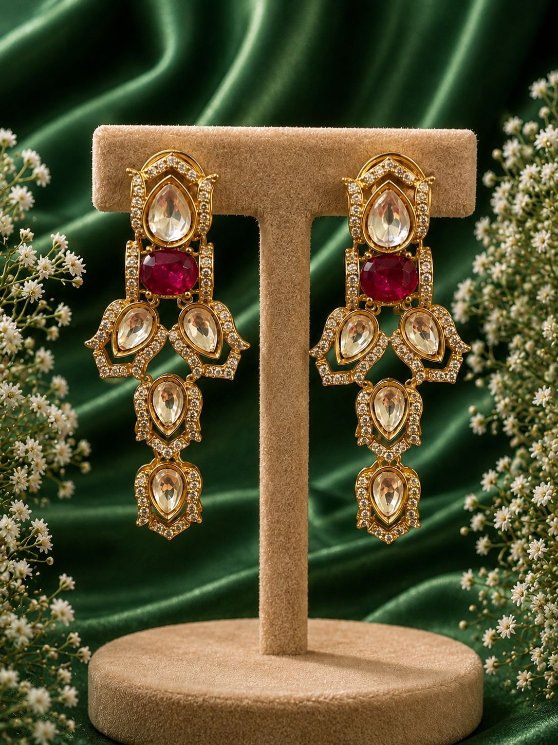 Ruby Noor Cascade Set