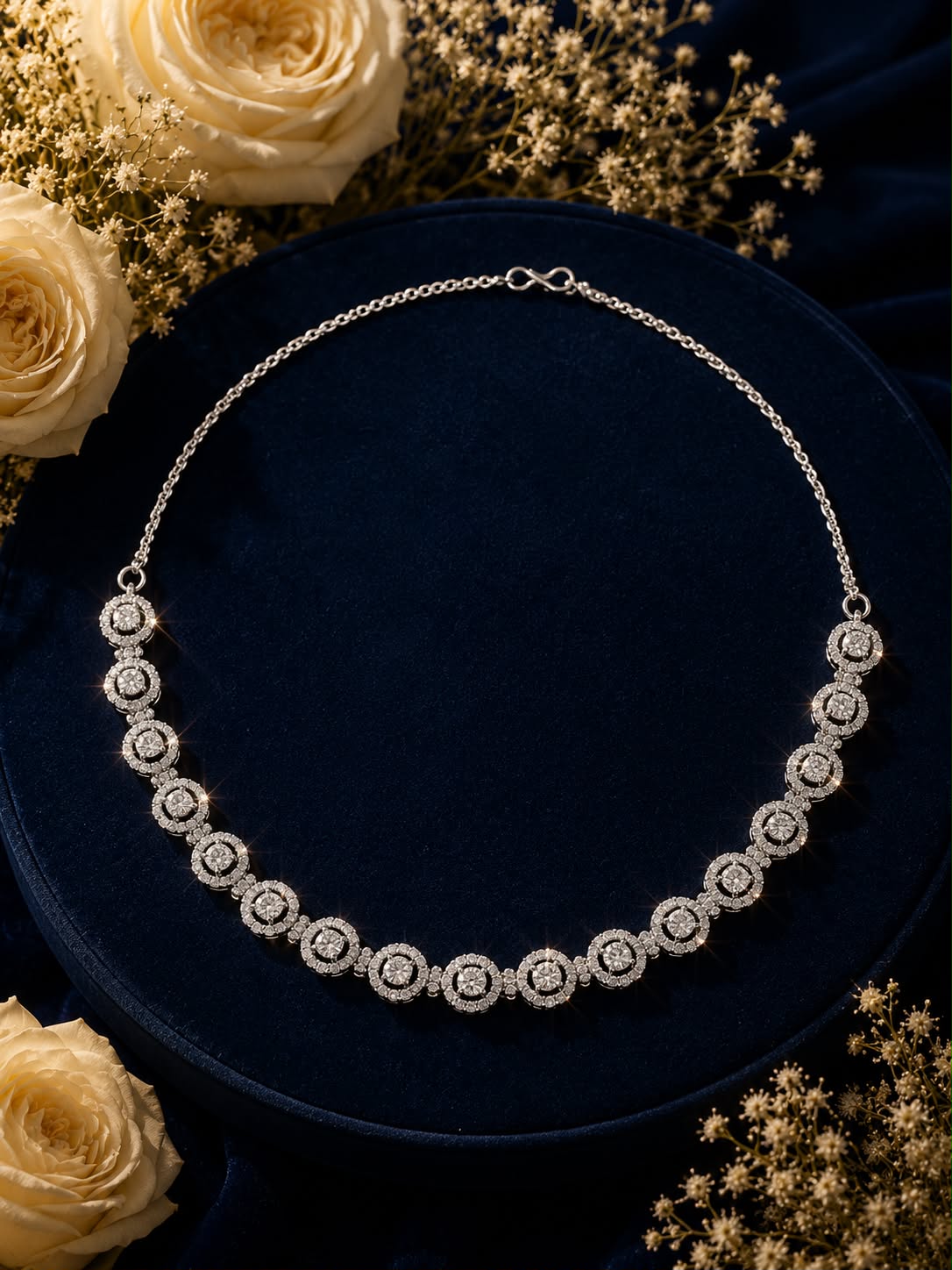 Diamond Aura Necklace Set
