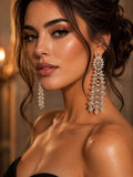 Celestial Cascade Diamond Earrings