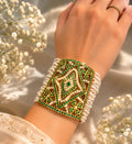 Emerald Noor Pearl Bracelet