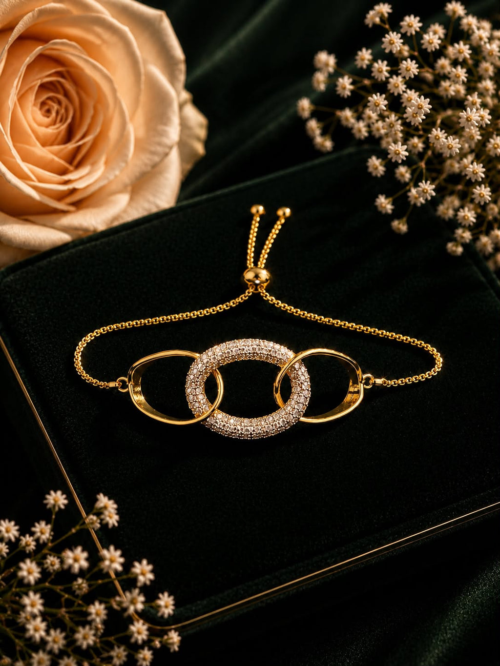 Eternal Halo Diamond Bracelet