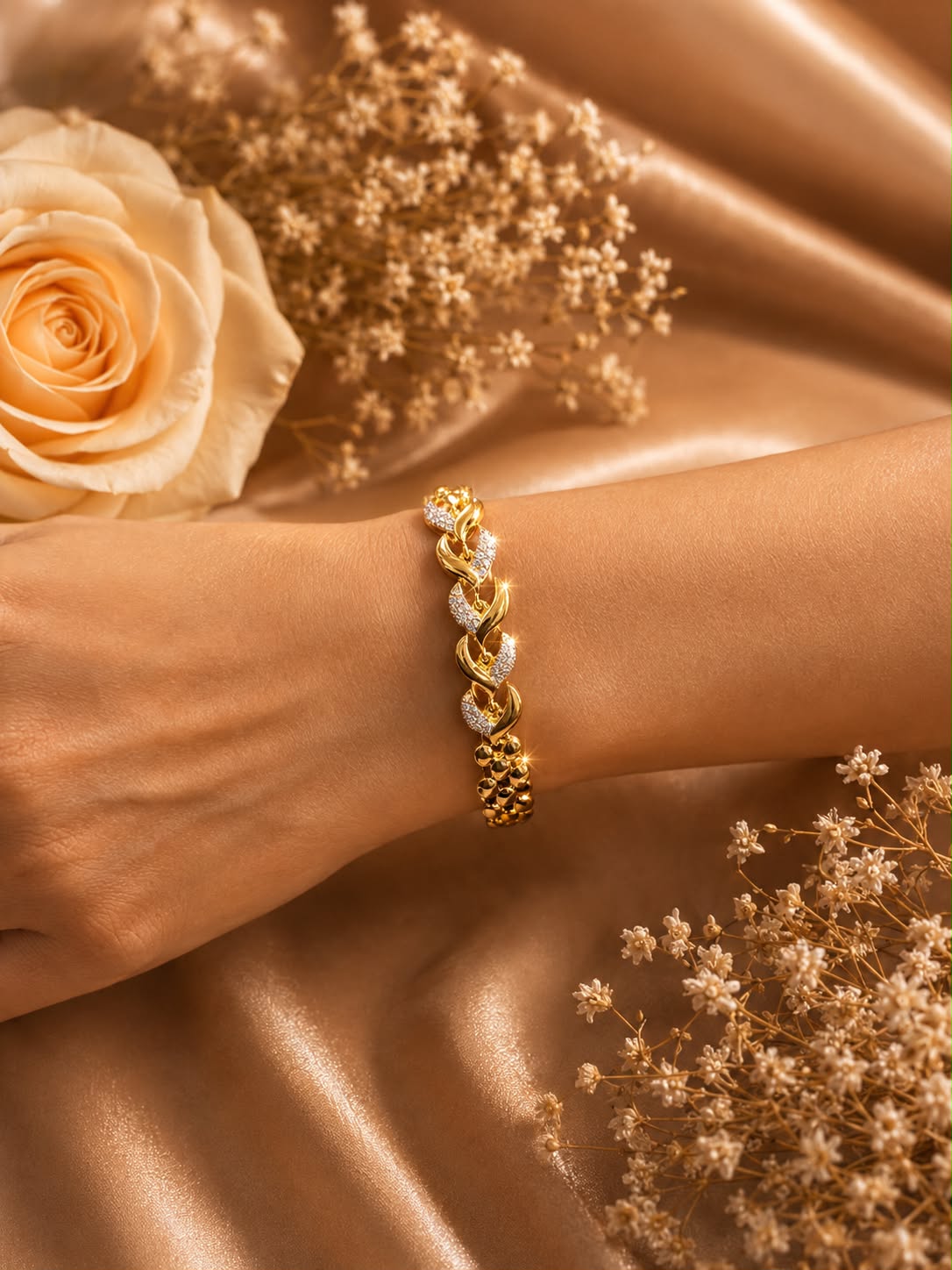 Golden Symphony Bracelet