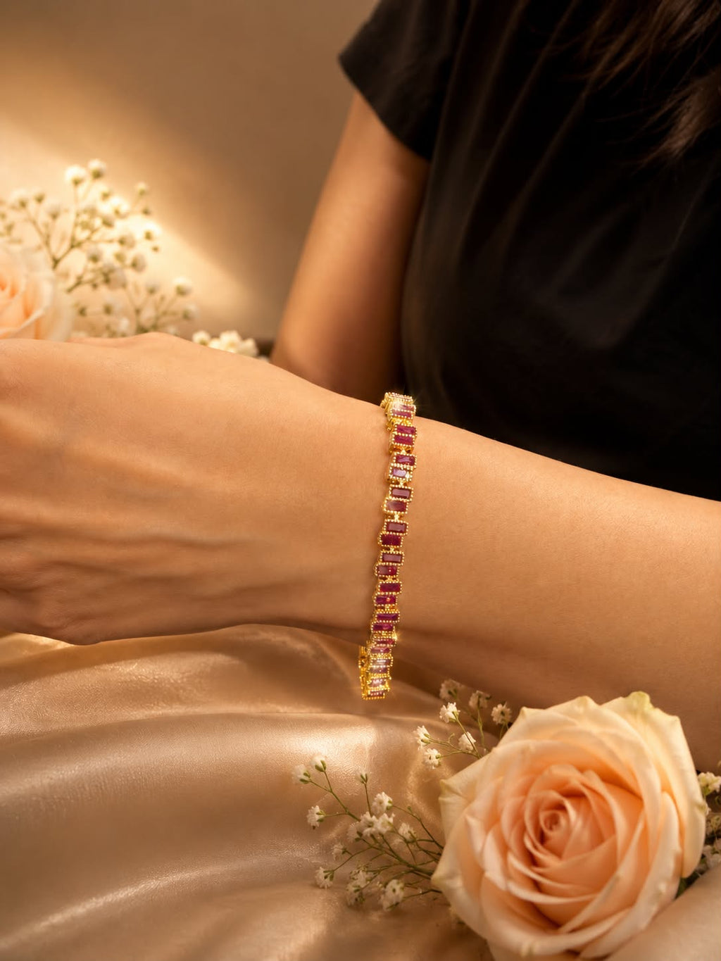 Ruby Empress Bracelet