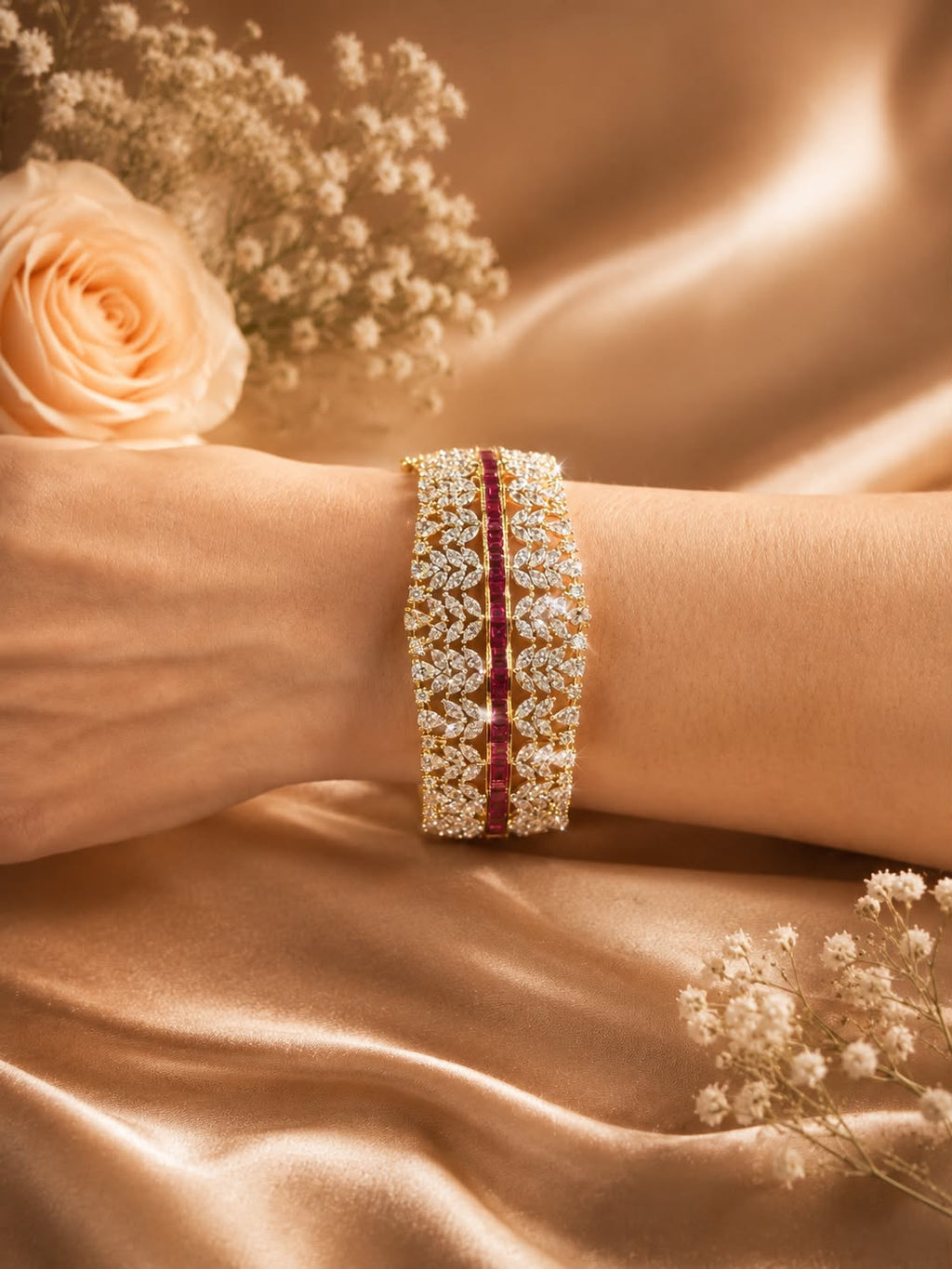 Ruby Versailles Bracelet