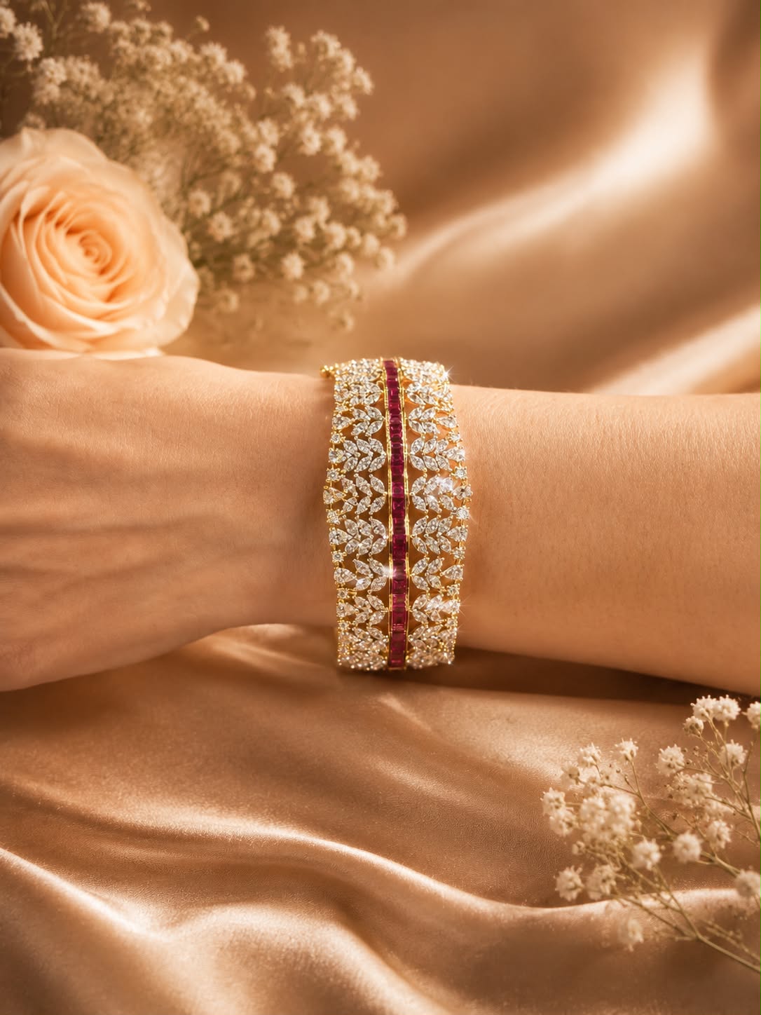 Ruby Versailles Bracelet