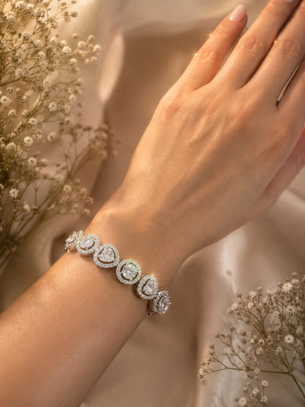 Heart and Soul Diamond Bracelet