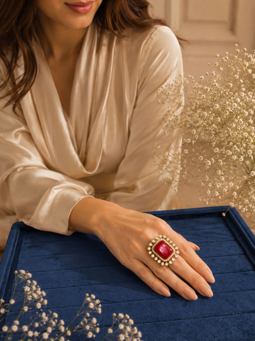 Scarlet Majesty Ring