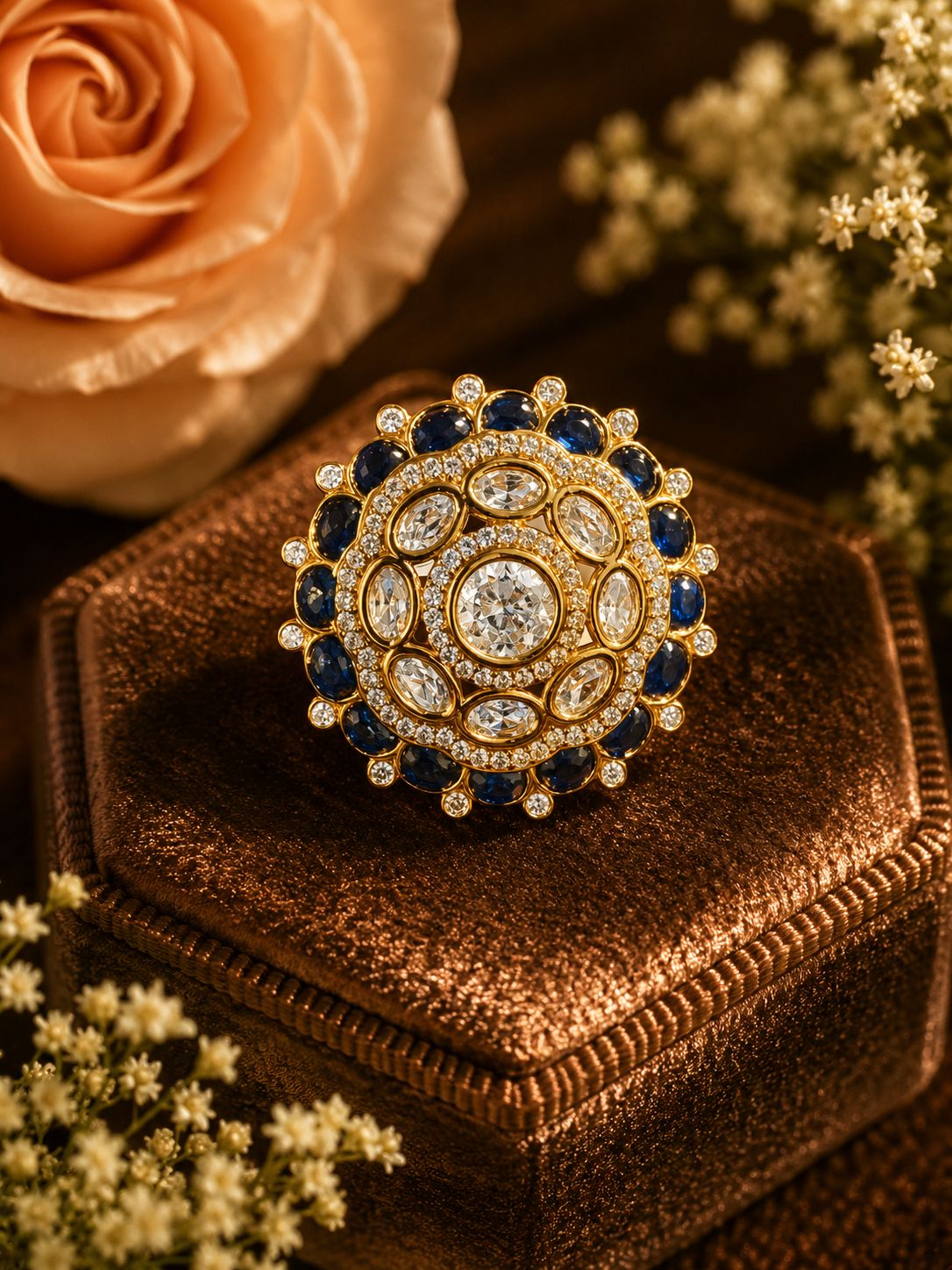 Sapphire Royale Statement Ring