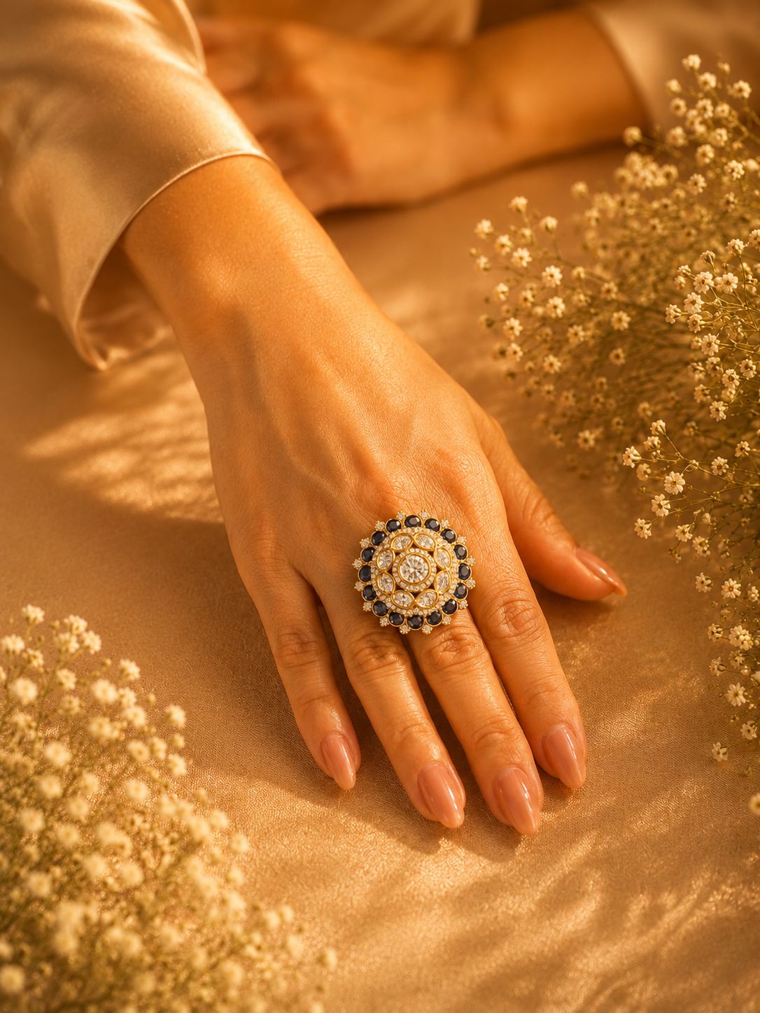 Sapphire Royale Statement Ring