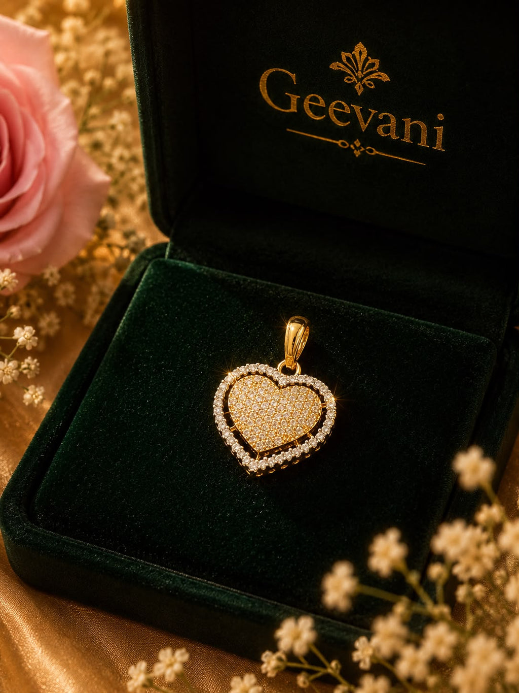 Eternal Heart Pendant Set