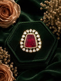 Radiant Ruby Statement Ring
