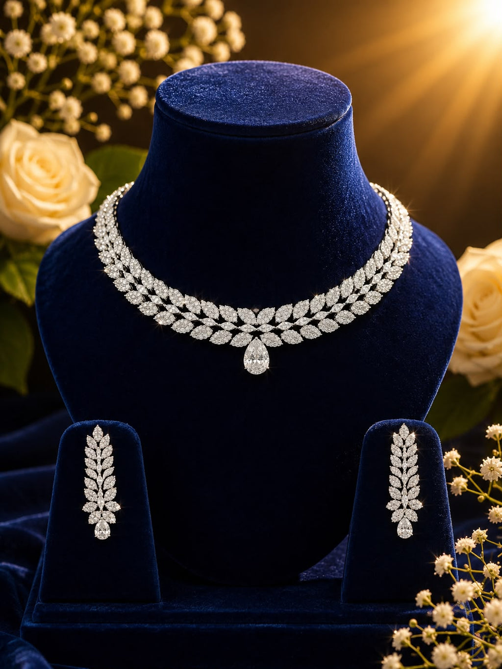 Diamond Symphony Necklace Set