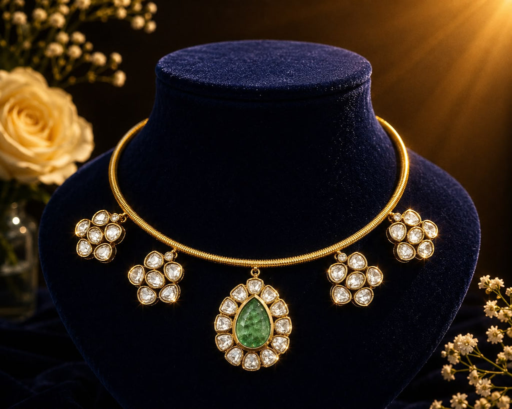 Celeste Bloom Mint Hasli Set