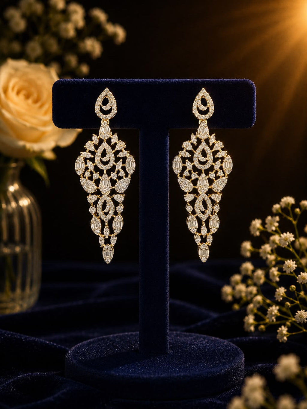 Radiant Aurora Diamond Necklace Set