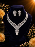 Celestial Wings Diamond Necklace Set