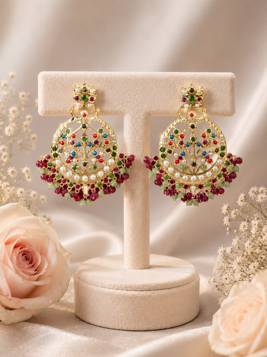 Meher Jadau Earrings