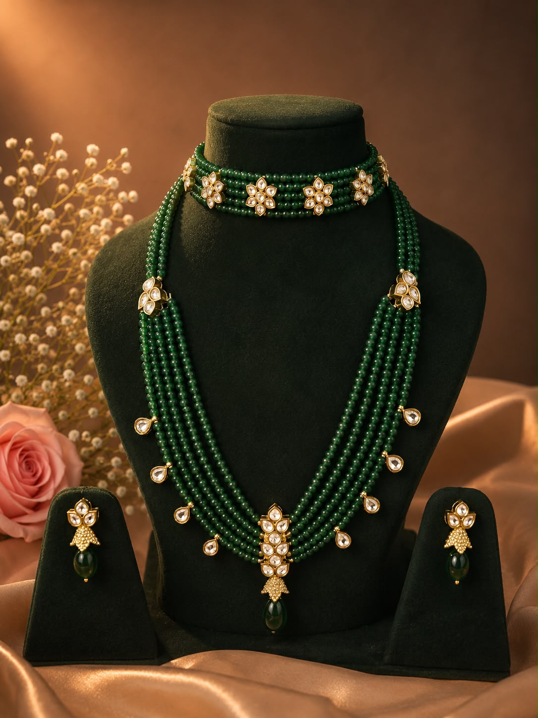 Emerald Layered Combo Set