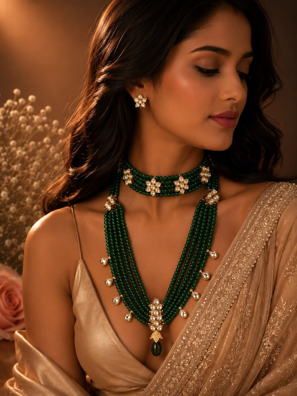 Emerald Layered Combo Set