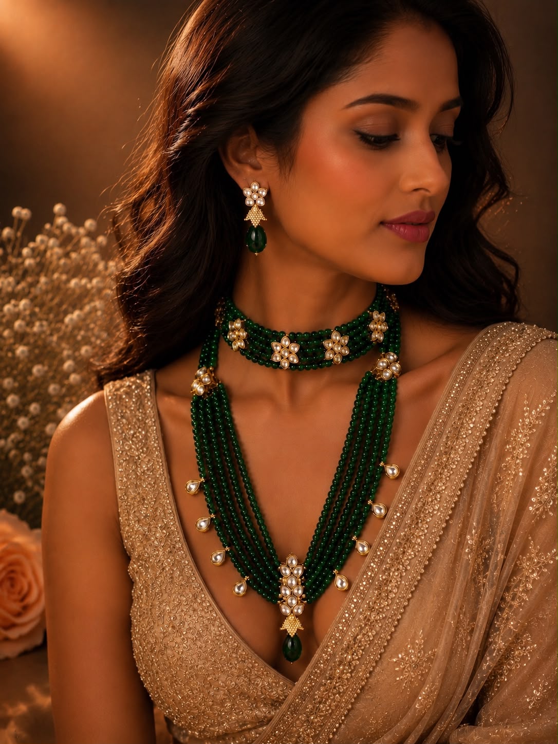 Emerald Layered Combo Set