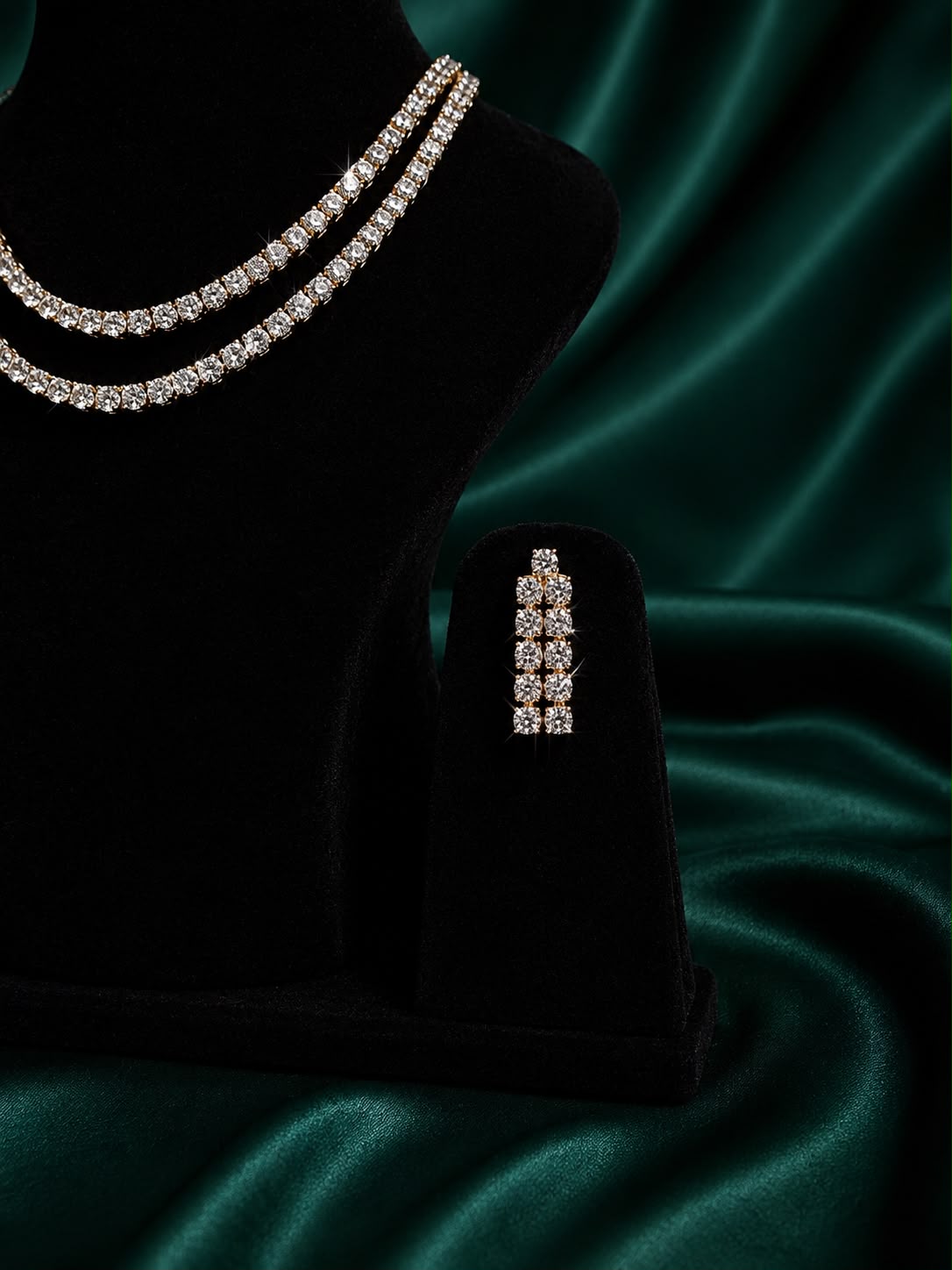 Golden Harmony Necklace Set