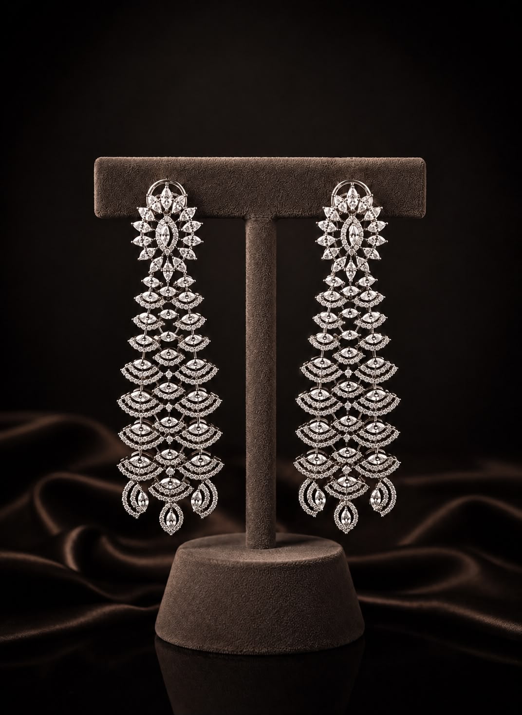 Celestial Cascade Diamond Earrings
