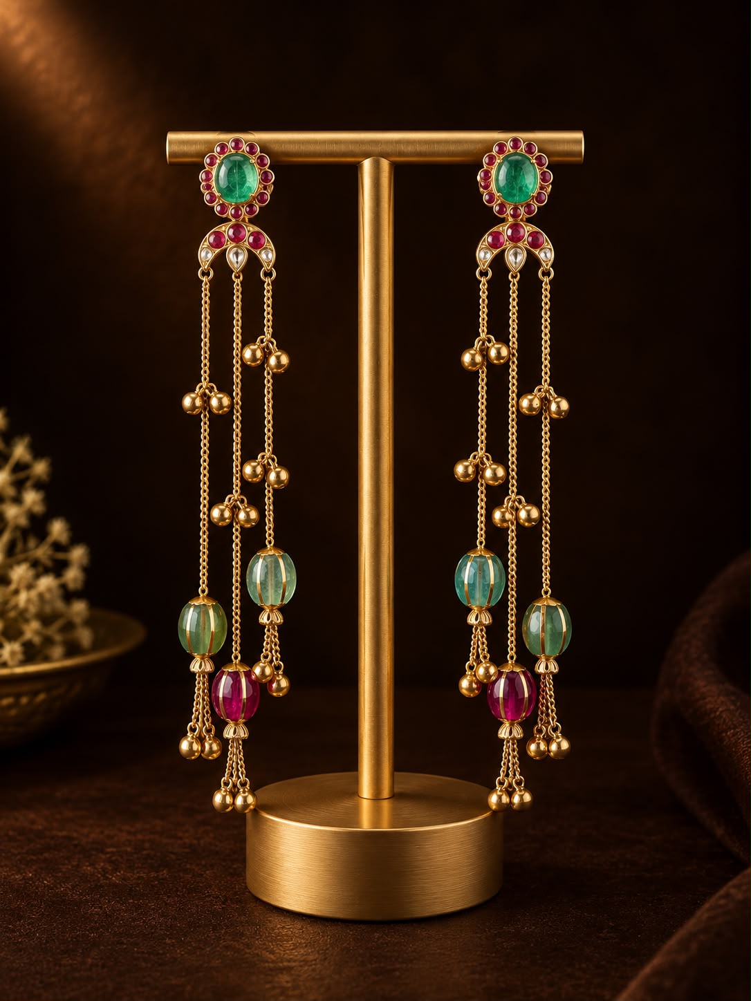 Gulnaar Kashmiri Earrings