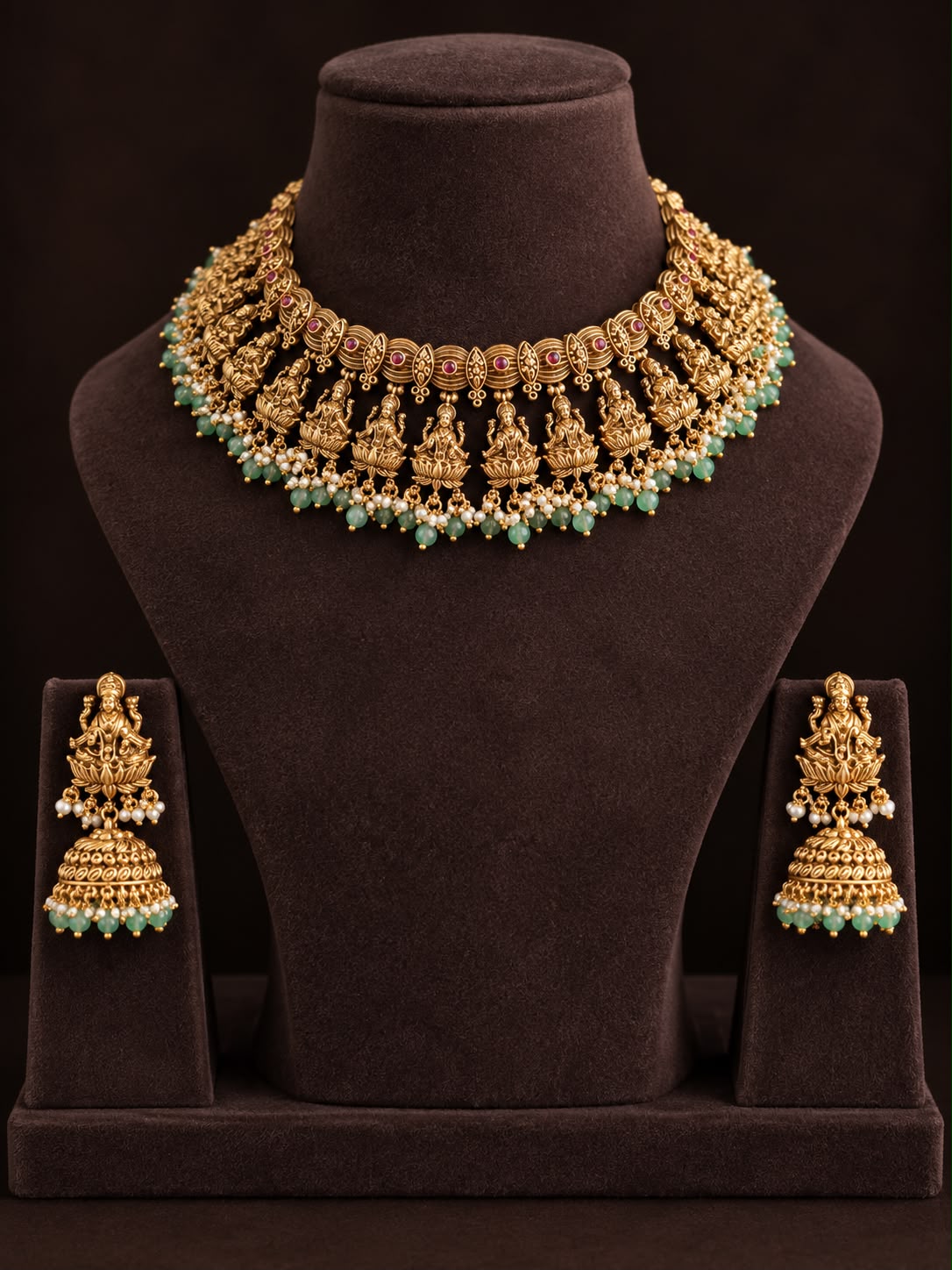 Shree Lakshmi Heritage Necklace Set