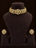 Mehr Emerald Kundan Choker Set