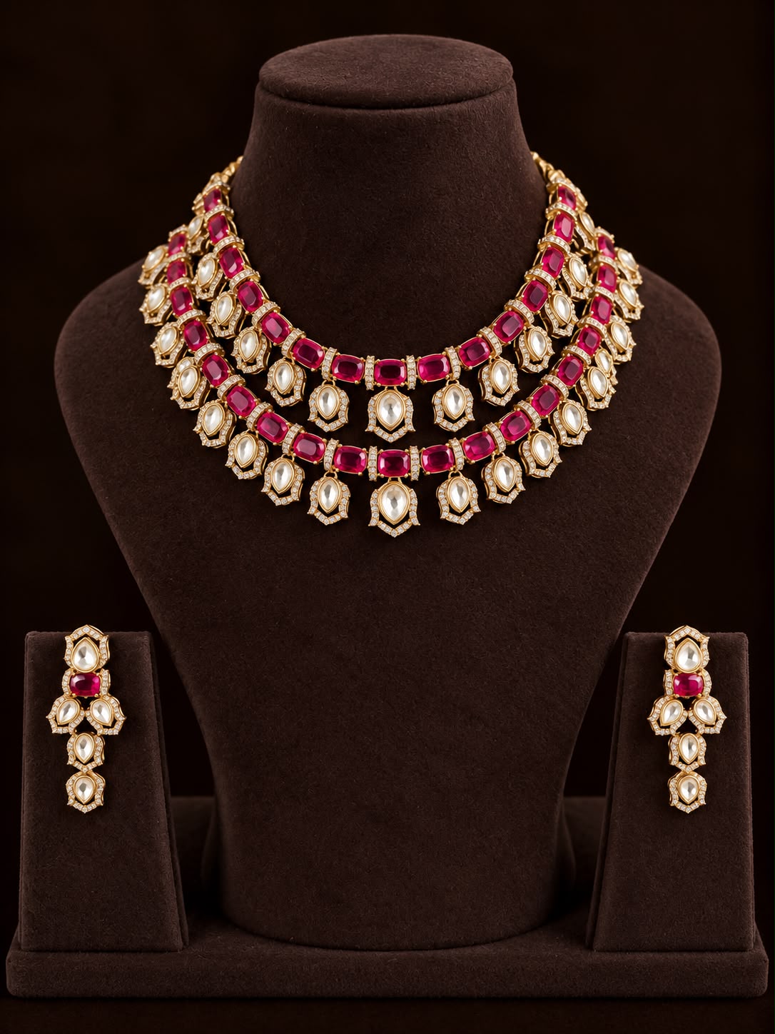 Ruby Noor Cascade Set