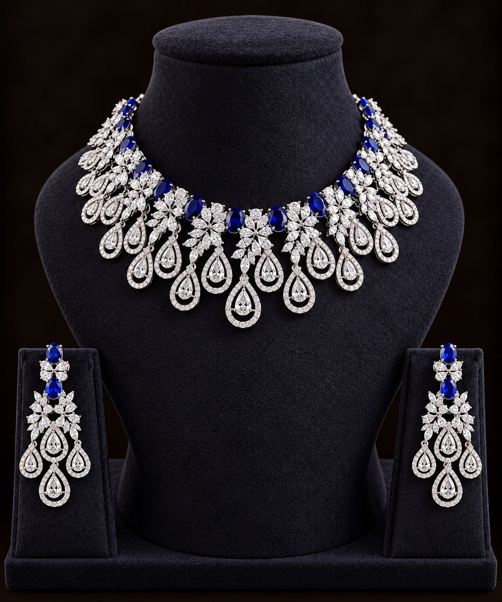 Geevani Sapphire Royale Necklace