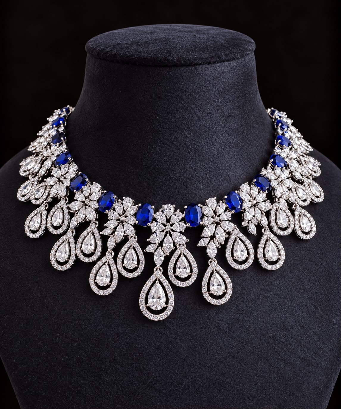 Geevani Sapphire Royale Necklace
